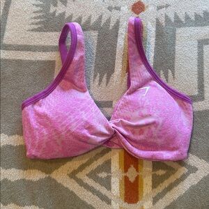 Gymshark Adapt animal Whitney pink bra